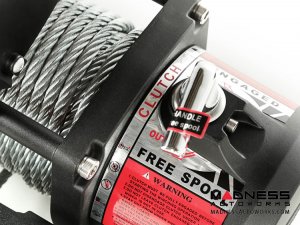 Jeep Wrangler JK Nautic 12,500 lb. Winch w/ Steel Cable - Waterproof